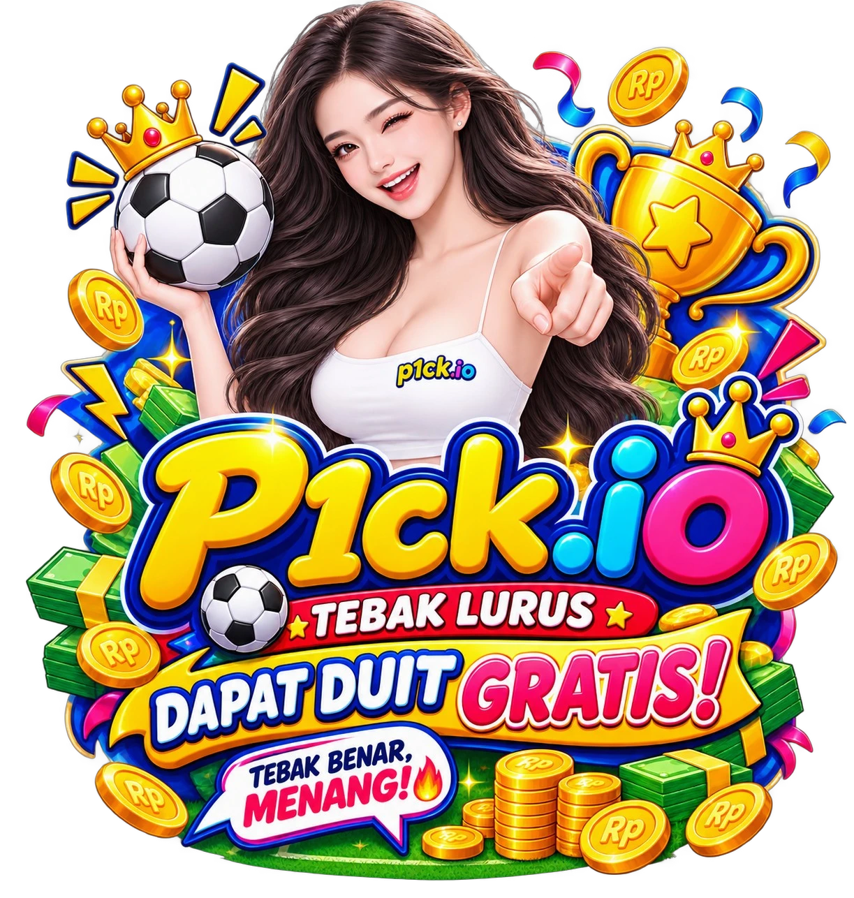 P1CK.iO — Tebak Lurus, Dapat Duit Gratis